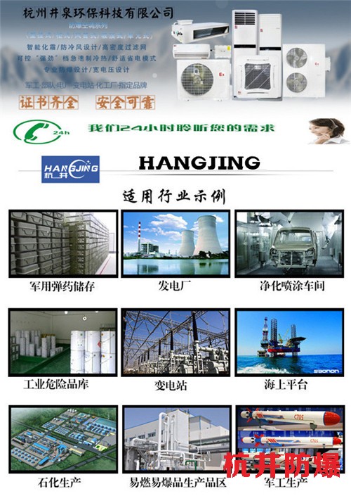 BHKG26Ex10匹喷漆房工业防爆空调图片